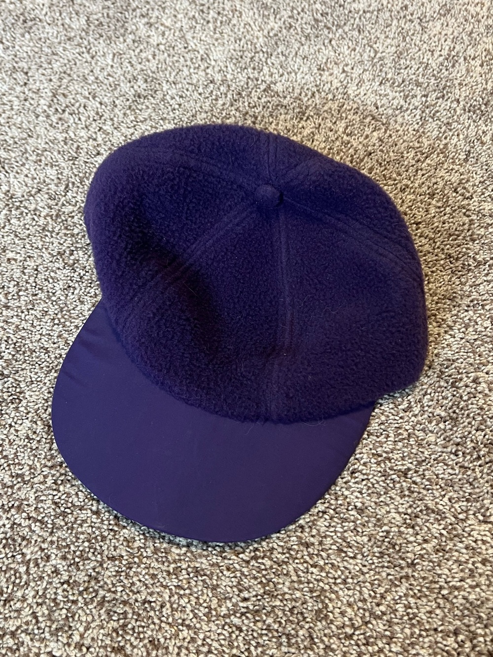 Vintage Columbia Deep Purple Fleece Cap
